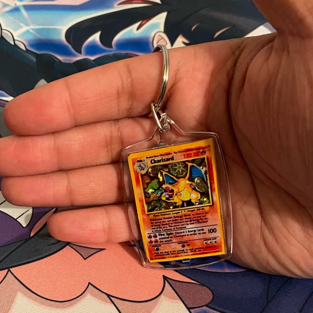 Charizard,Blastiose&Venusaur Pokémon Keychains